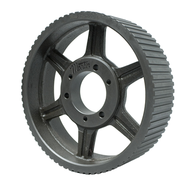 QD Bushed Timing Belt Pulley, Requires J Bushing
